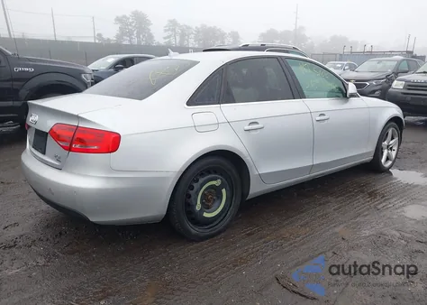 2009 Audi A4 2.0T Premium из США, поврежденный, VIN WAUMF78K79N031614